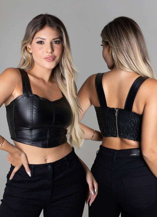 Sawary - Top Bengaline Sawary Preto 6