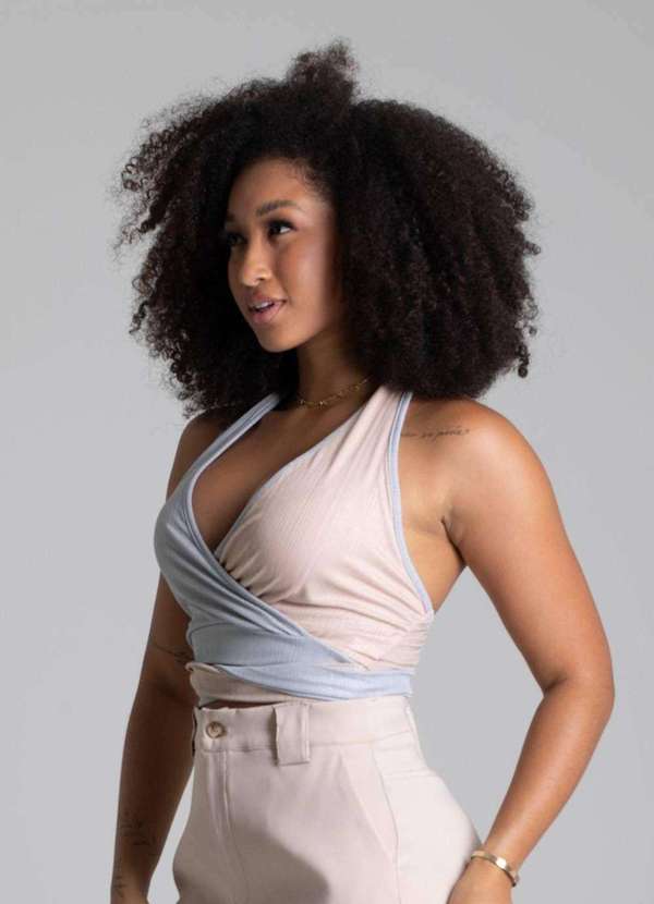 Sawary - Top Sawary Frente Unica - 279701 Cinza 3