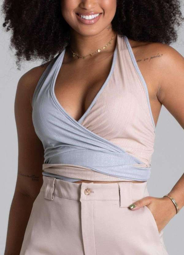 Sawary - Top Sawary Frente Unica - 279701 Cinza 5