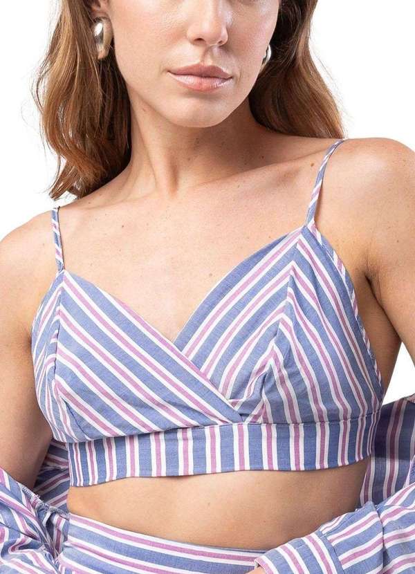 Sawary - Top Sawary Listrada - 278828 Azul