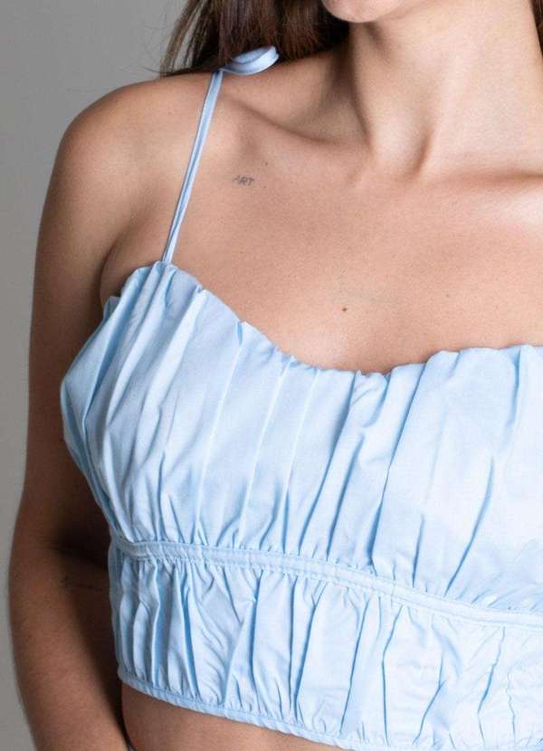 Sawary - Top Sawary Tricoline - 276705 Azul 5