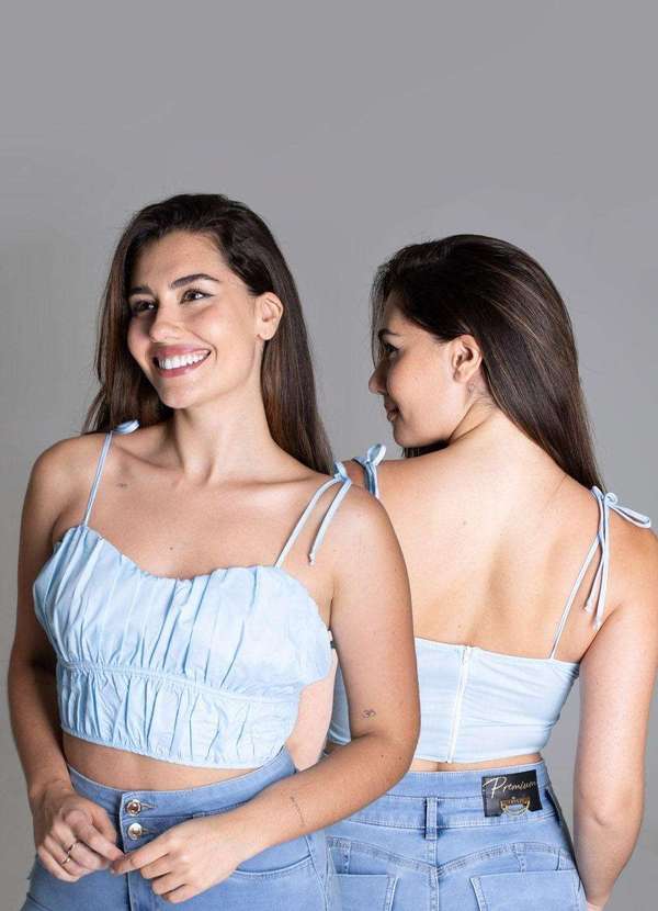 Sawary - Top Sawary Tricoline - 276705 Azul 6