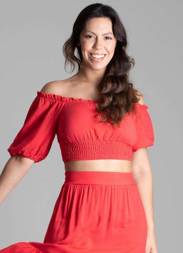 Sawary - Top Sawary Vermelho Vermelho 5