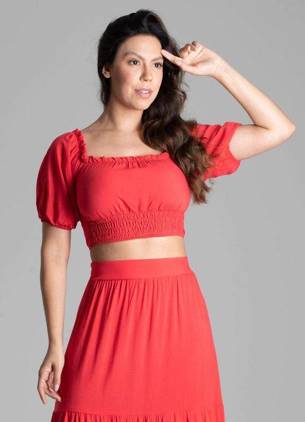 Sawary - Top Sawary Vermelho Vermelho 4