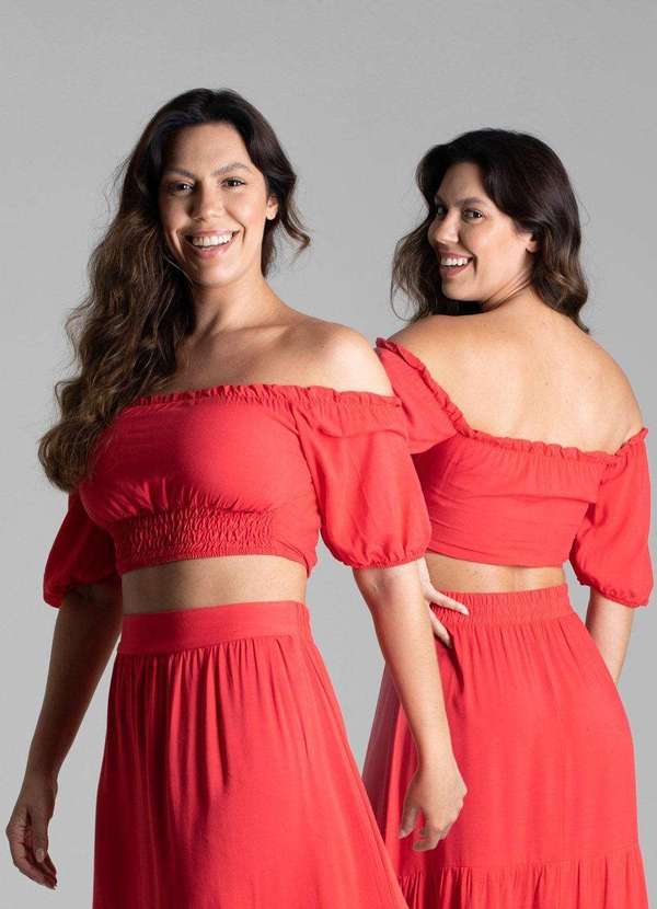 Sawary - Top Sawary Vermelho Vermelho 7