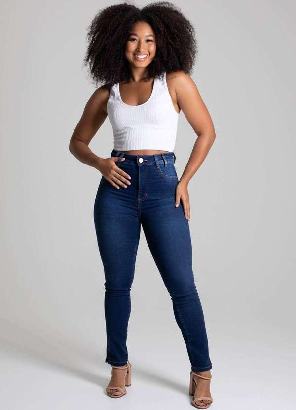 Sawary - Calça Jeans Sawary Azul