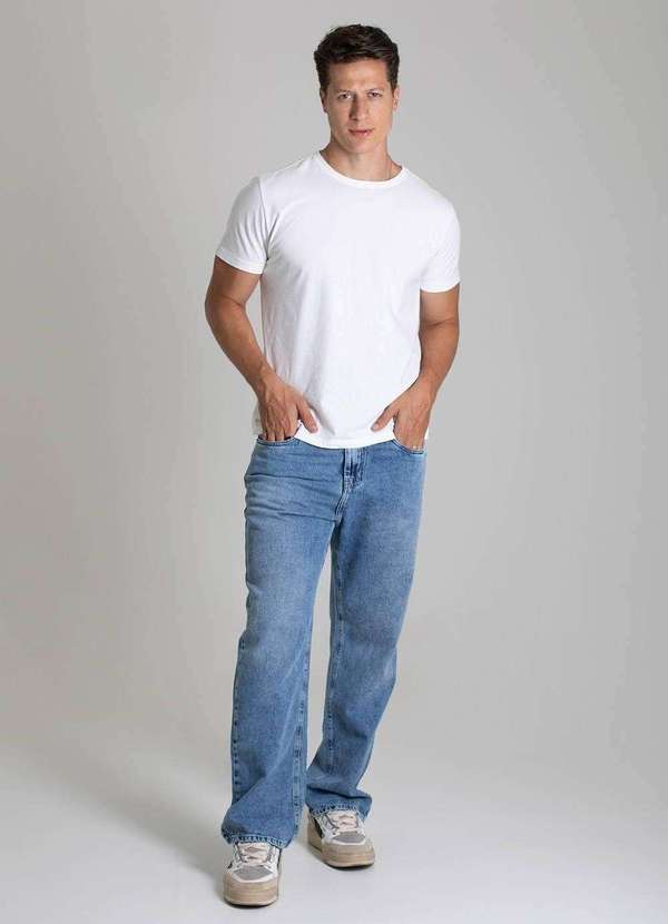 Sawary - Calça Jeans Sawary Baggy - 279213 Azul 2