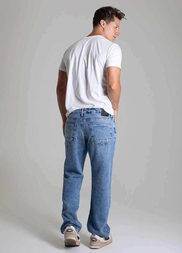 Sawary - Calça Jeans Sawary Baggy - 279213 Azul 4