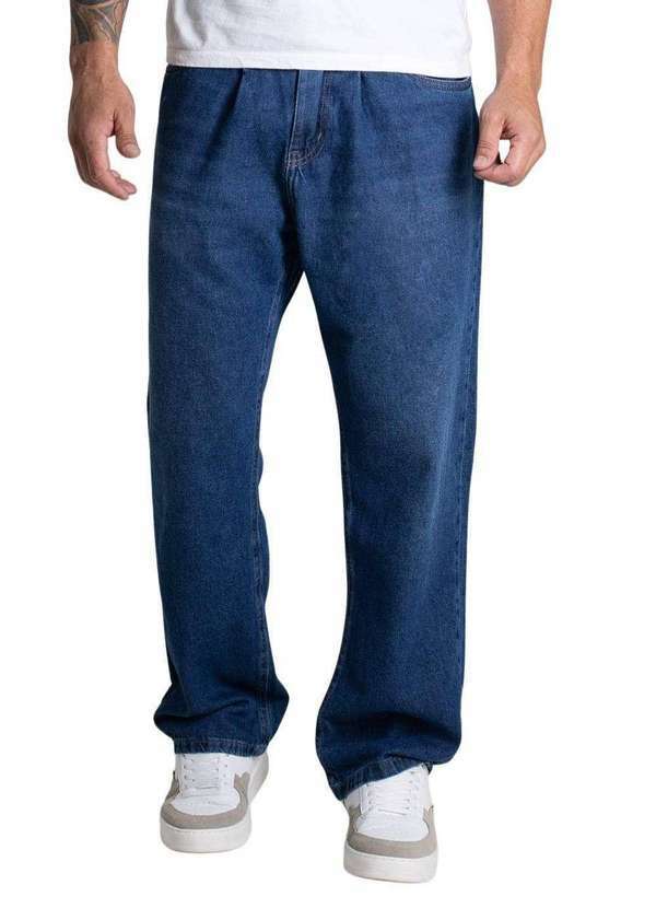 Sawary - Calça Jeans Sawary Baggy - 279774 Azul