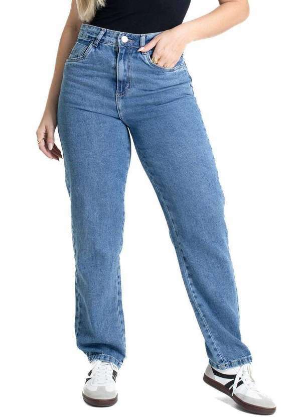 Sawary - Calça Jeans Sawary Baggy - 281027 Azul