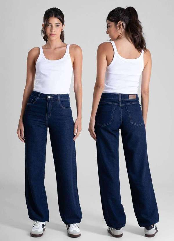 Sawary - Calça Jeans Sawary Balonê - 281394 Azul 6