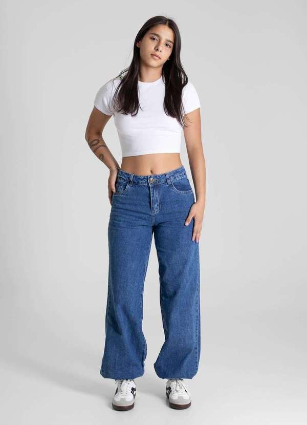 Sawary - Calça Jeans Sawary Balonê - 281395 Azul 2