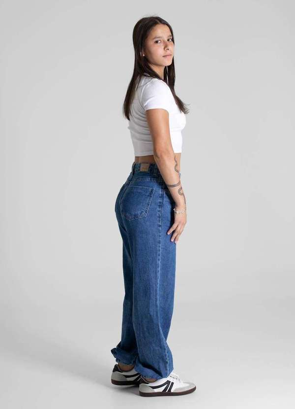 Sawary - Calça Jeans Sawary Balonê - 281395 Azul 3