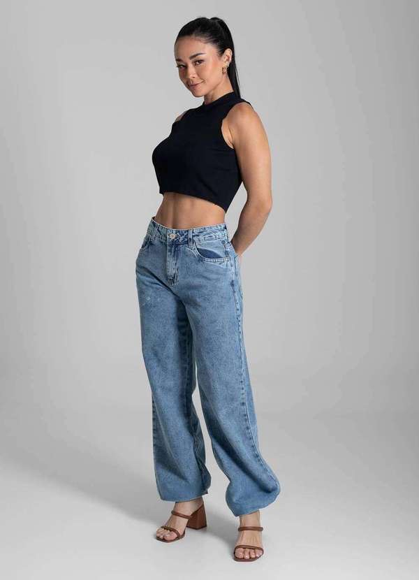 Sawary - Calça Jeans Sawary Balonê - 281755 Azul 3