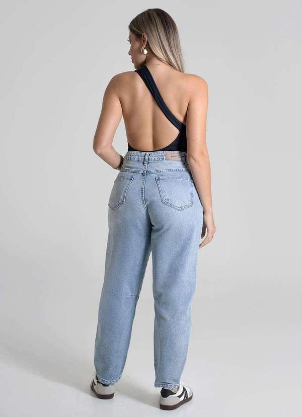 Sawary - Calça Jeans Sawary Barrel - 279589 Azul 3