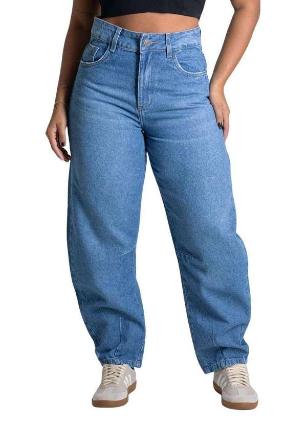 Sawary - Calça Jeans Sawary Barrel - 279643 Azul