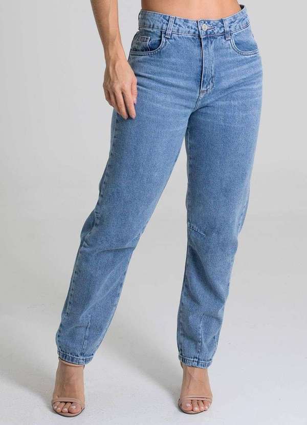 Sawary - Calça Jeans Sawary Barrel - 279667 Azul 5