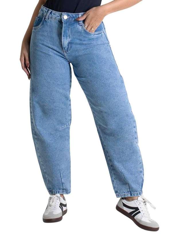 Sawary - Calça Jeans Sawary Barrel - 279669 Azul