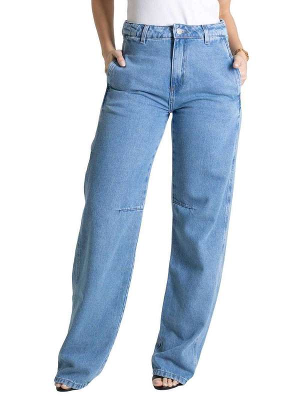 Sawary - Calça Jeans Sawary Barrel - 279942 Azul