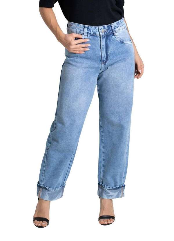 Sawary - Calça Jeans Sawary Barrel - 280048 Azul