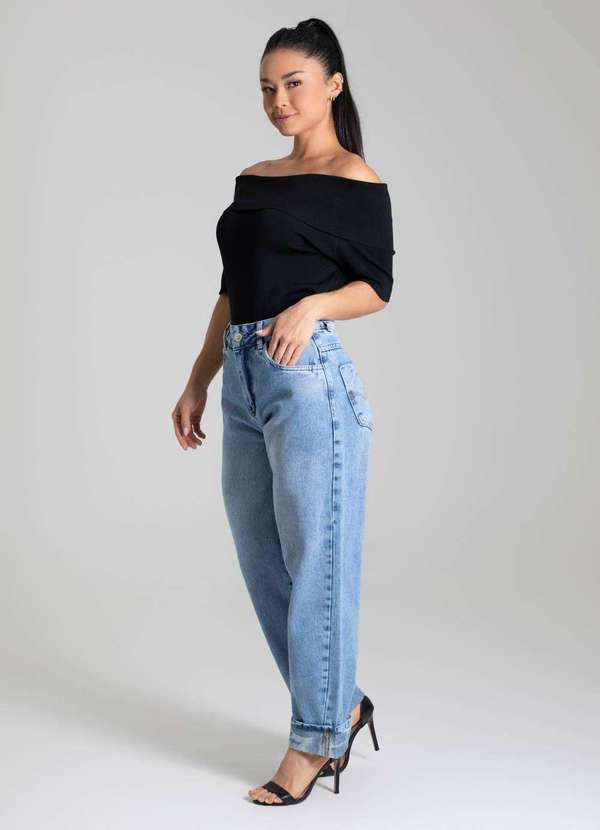 Sawary - Calça Jeans Sawary Barrel - 280048 Azul 3