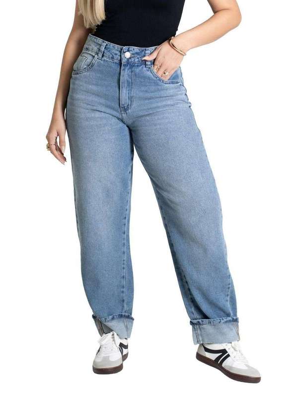 Sawary - Calça Jeans Sawary Barrel - 280049 Azul