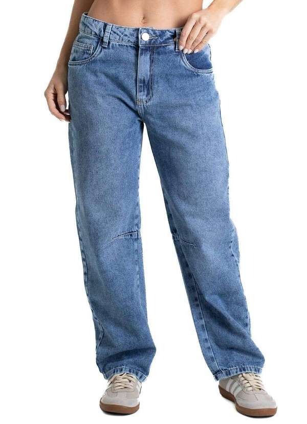 Sawary - Calça Jeans Sawary Barrel - 280397 Azul