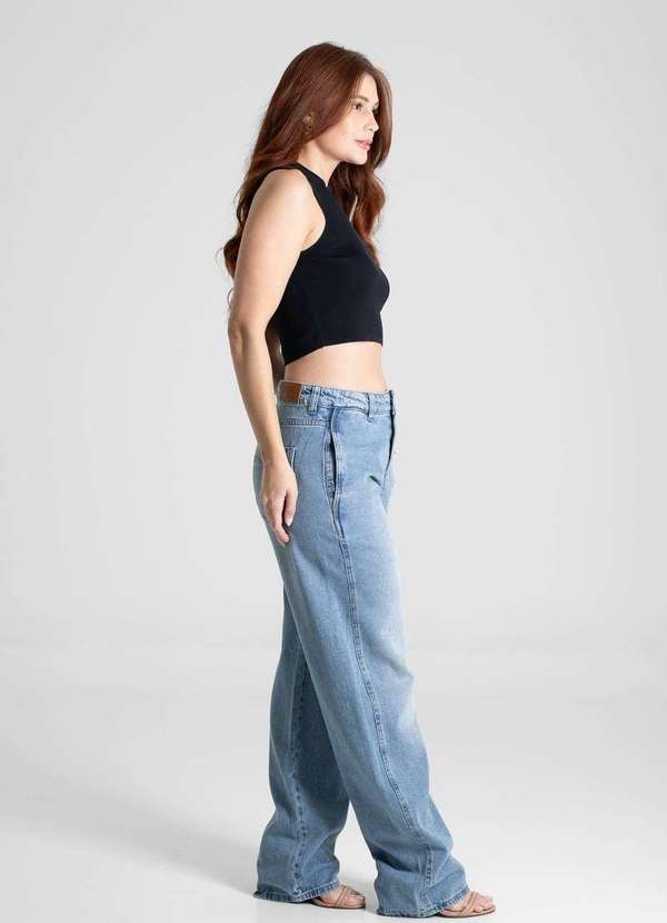 Sawary - Calça Jeans Sawary Barrel - 280502 Azul 3