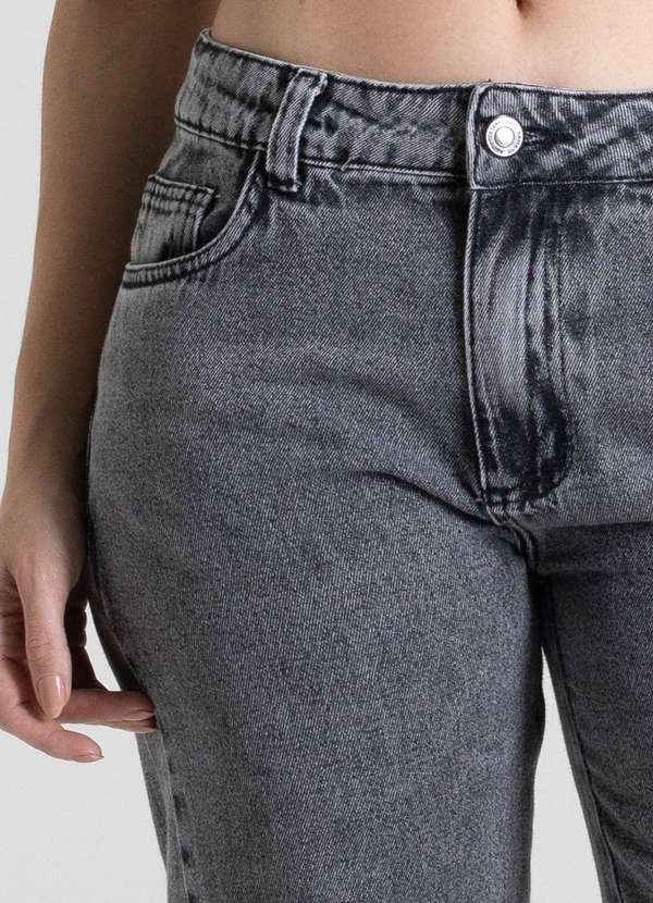 Sawary - Calça Jeans Sawary Barrel - 280513 Cinza 4