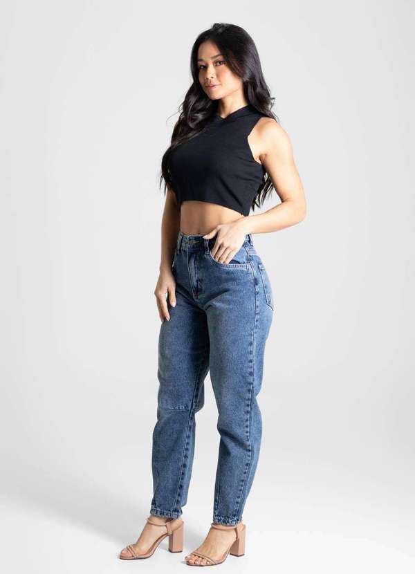 Sawary - Calça Jeans Sawary Barrel - 280516 Azul 3