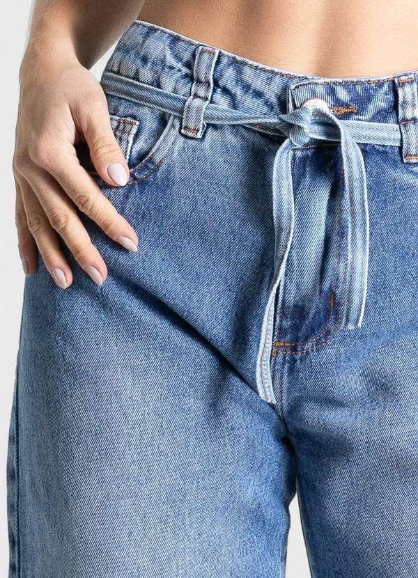 Sawary - Calça Jeans Sawary Barrel - 280525 Azul 5