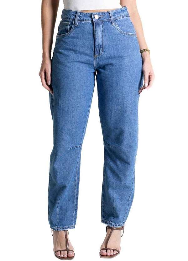 Sawary - Calça Jeans Sawary Barrel - 281264 Azul