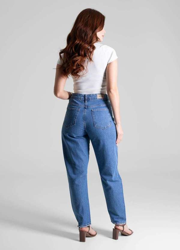 Sawary - Calça Jeans Sawary Barrel - 281264 Azul 4