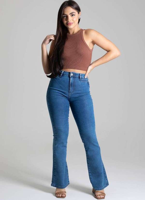 Sawary - Calça Jeans Sawary Boot Cut - 276947 Azul