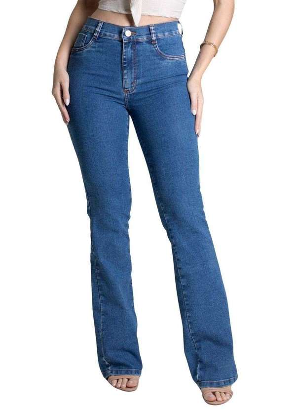 Sawary - Calça Jeans Sawary Boot Cut - 278104 Azul