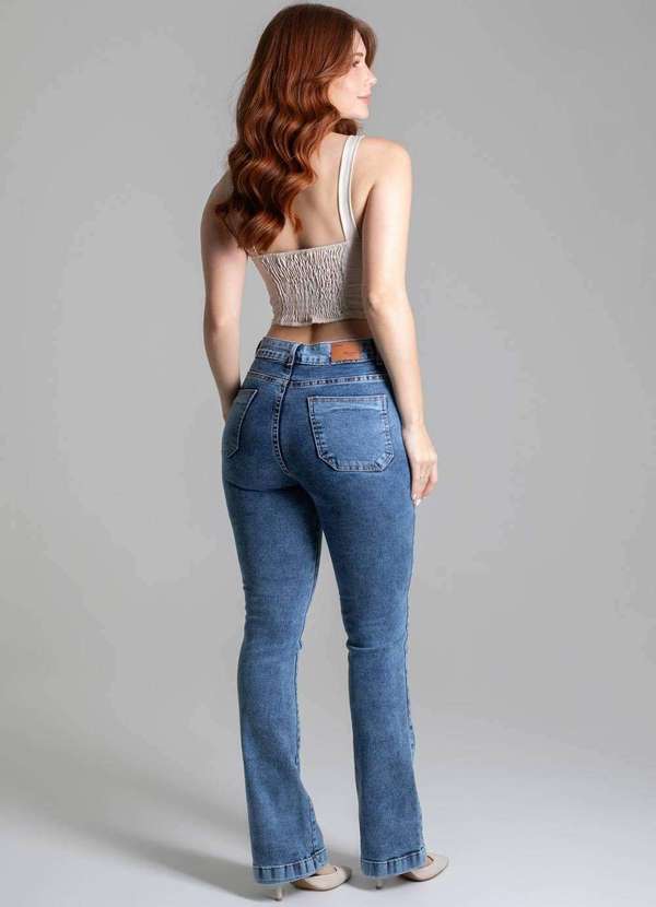 Sawary - Calça Jeans Sawary Boot Cut - 278423 Azul 4