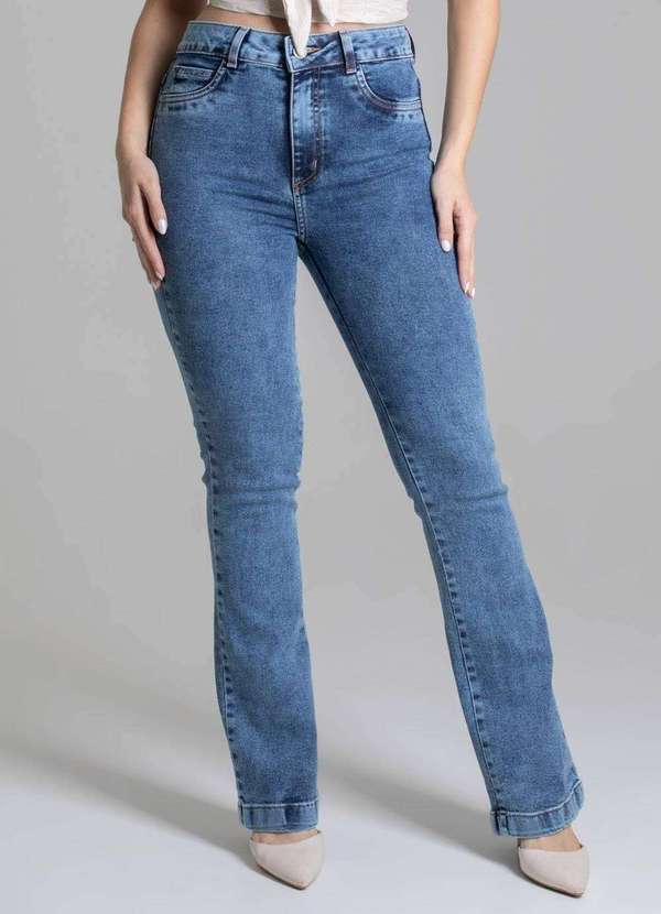 Sawary - Calça Jeans Sawary Boot Cut - 278423 Azul 5