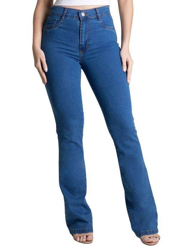 Sawary - Calça Jeans Sawary Boot Cut - 278445 Azul