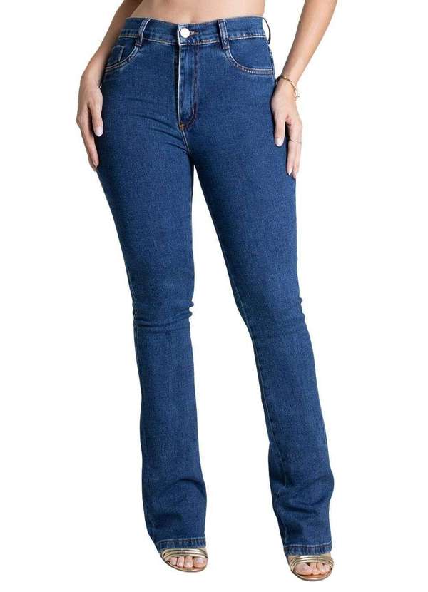 Sawary - Calça Jeans Sawary Boot Cut - 278865 Azul