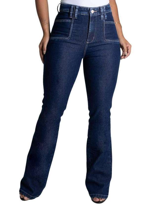 Sawary - Calça Jeans Sawary Boot Cut - 279209 Azul