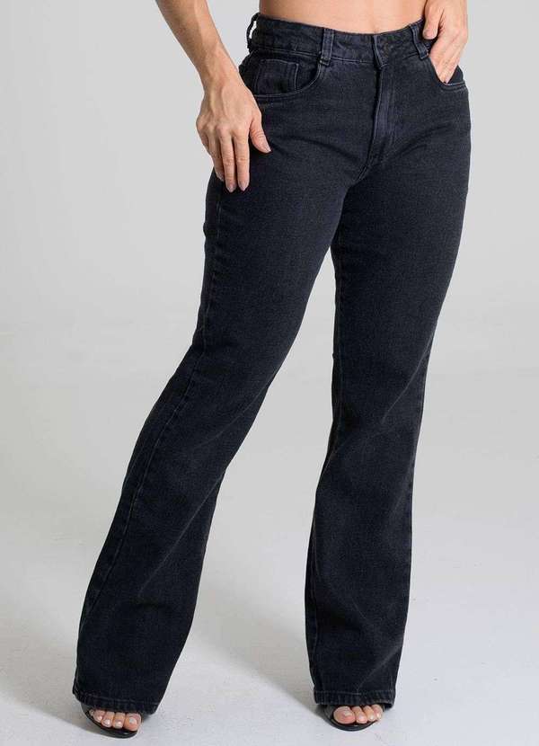 Sawary - Calça Jeans Sawary Boot Cut - 279943 Preto 5