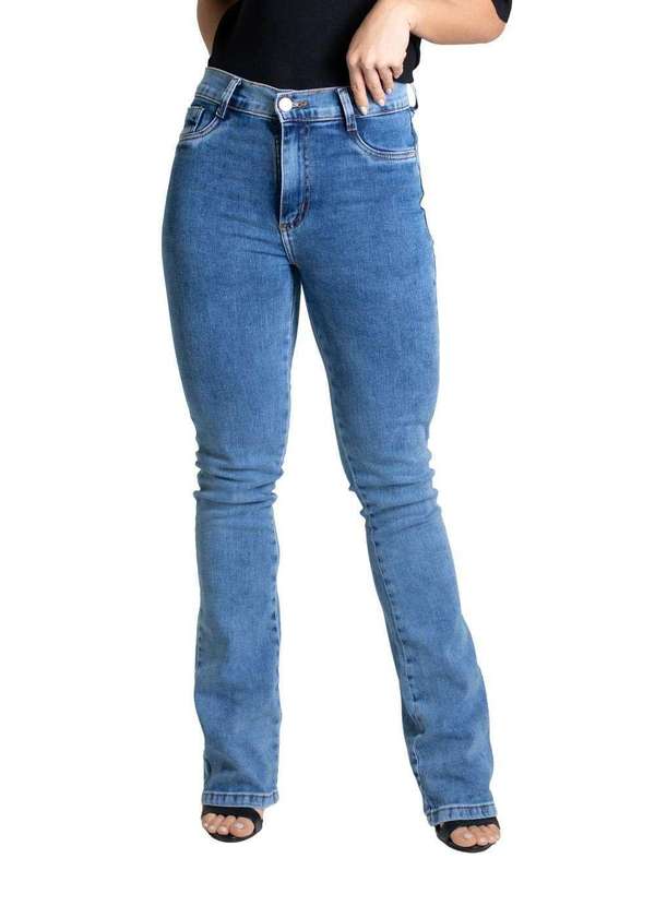 Sawary - Calça Jeans Sawary Boot Cut - 280063 Azul