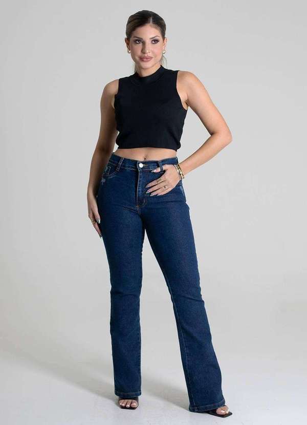 Sawary - Calça Jeans Sawary Boot Cut - 280071 Azul 3