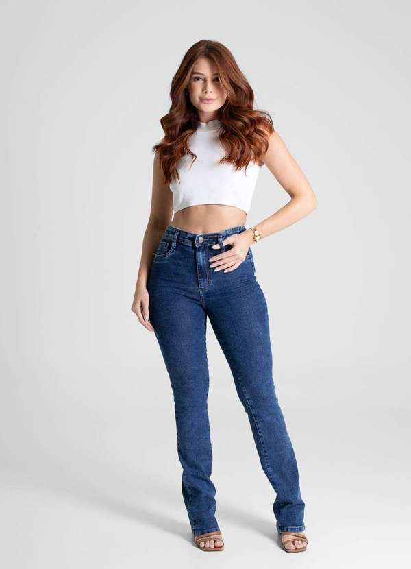 Sawary - Calça Jeans Sawary Boot Cut - 280086 Azul 2