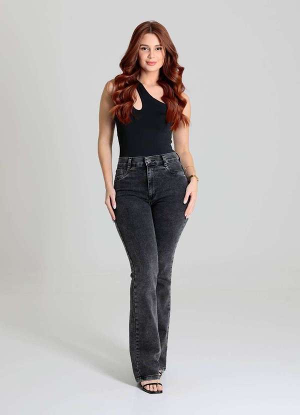 Sawary - Calça Jeans Sawary Boot Cut - 280248 Cinza 2