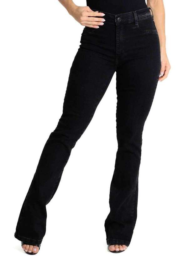 Sawary - Calça Jeans Sawary Boot Cut - 280270 Preto