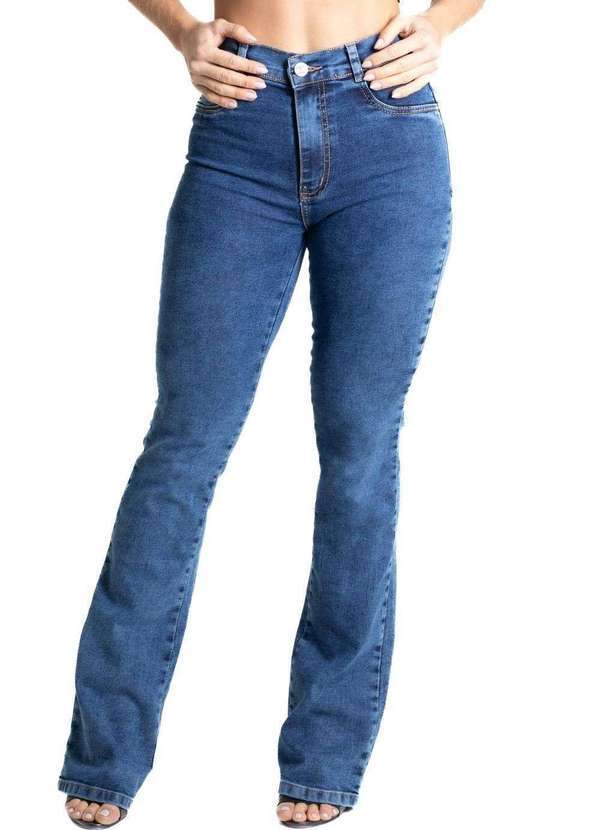 Sawary - Calça Jeans Sawary Boot Cut - 280272 Azul