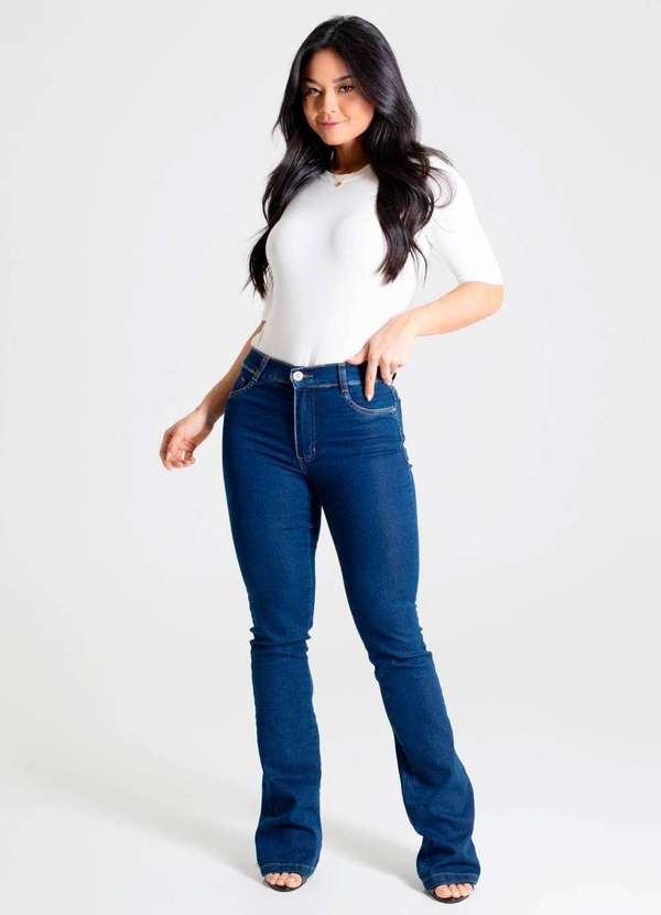 Sawary - Calça Jeans Sawary Boot Cut - 280274 Azul 2