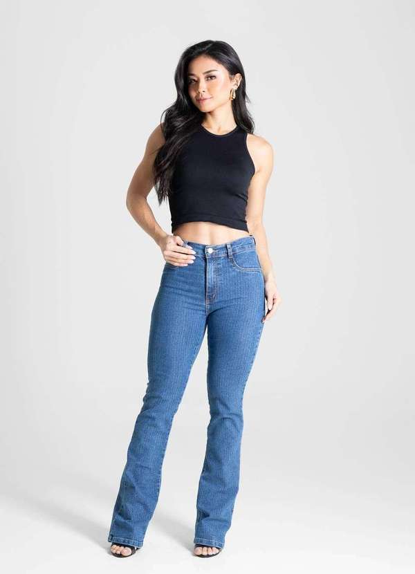 Sawary - Calça Jeans Sawary Boot Cut - 280452 Azul 2