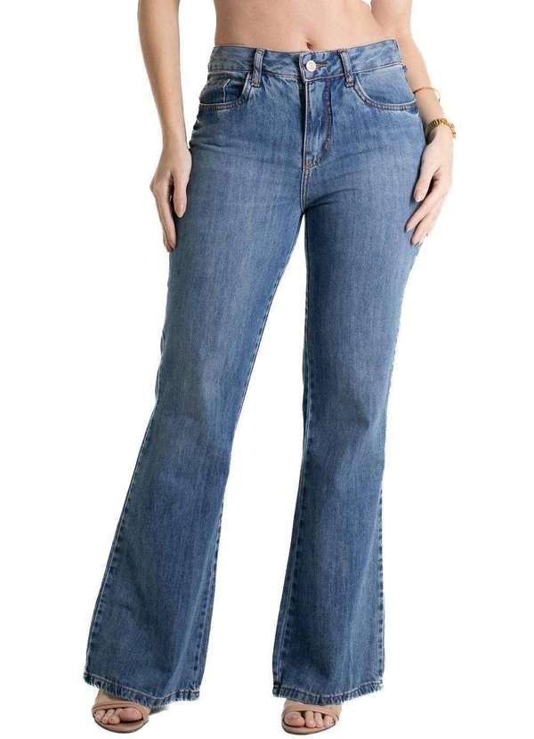 Sawary - Calça Jeans Sawary Boot Cut - 280455 Azul